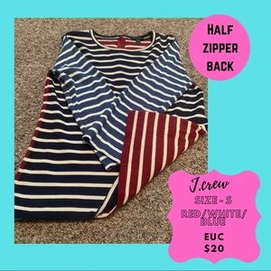 J. Crew multi collar 3/4 sleeve